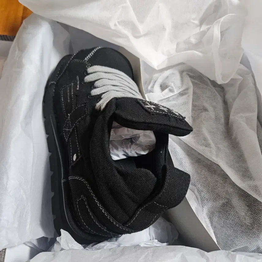 [BUNJANG] Two-space Mega Tiong Black Shoes / 투스페이스 메가텅 블랙