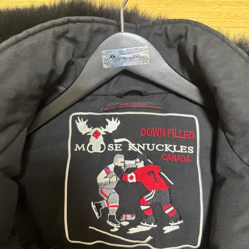 [BUNJANG] MooSnkels Downfield Padded Jacket Black / 무스너클 패딩 다운필드 블랙