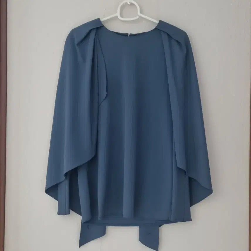 [BUNJANG] Lanvin Collection Cape Blouse / 랑방 컬렉션 케이프 블라우스 55