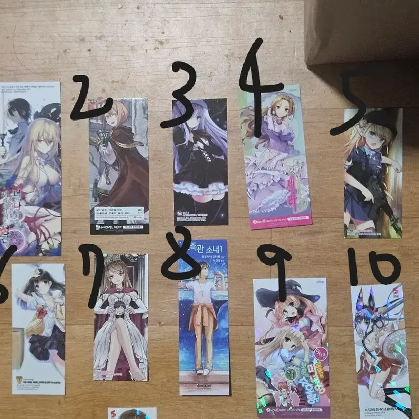 [BUNJANG] Various Korean Light Novels - First Edition with Extras / 1.마술사 오펜, 백련의 패왕과 성약의 발키리, 귀여우면 ㅇㅇ라도.. 초판