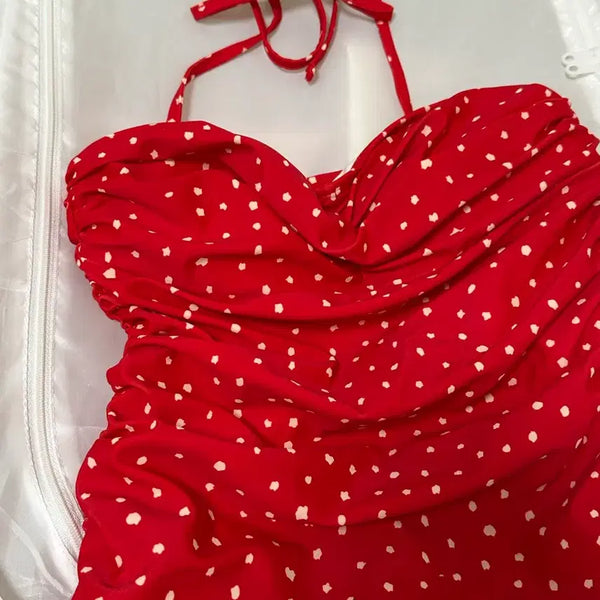 [BUNJANG] Surfee Polka Dot One-Piece Swimsuit / 새상품) 써피 도트 원피스 수영복