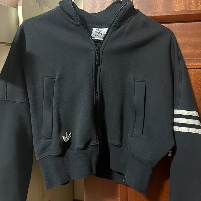 [BUNJANG] Adidas 3-Stripes Track Jacket Black Women's / 아디다스 삼선 집업 자켓 블랙 여성용