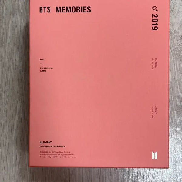 [BUNJANG] BTS 2019 Memories Blu-ray + DVD Bundle Set (J-Hope Photocard) / [일괄] BTS 방탄소년단 2019 메모리즈 블루레이(제이홉 포카) + DVD 세트