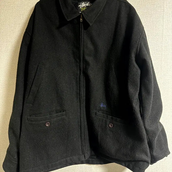 [BUNJANG] 90s Stussy Wool Work Jacket XL / 90s Stussy 스투시 Wool Work Jacket XL