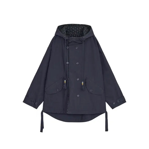 [BUNJANG] Hug Your Skin Washed Field Jacket (Navy) / 허그유어스킨 야상 워시드 필드 자켓 Washed field jacket (Navy)