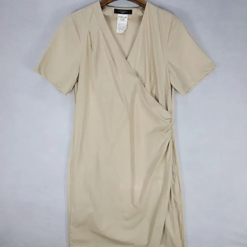 [BUNJANG] Max Mara Label One-Piece Dress / (정품)막스마라 랩 원피스