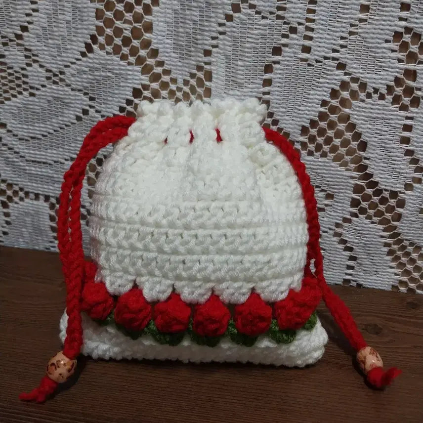 [BUNJANG] Tulip Pouch Multipurpose Pouch / 튤립 파우치.다용도파우치