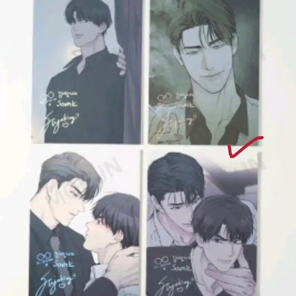 [BUNJANG] Payback Illustration Shikishi Set (2 Types) / 페이백 일러스트 색지 2종 일괄 모펀 봄툰