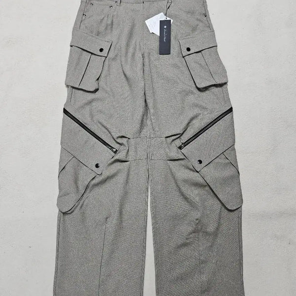 [BUNJANG] Tornado Mart Double Cross Wide Cargo Pants / 토네이도마트 더블 크로스 와이드 카고 팬츠 급처