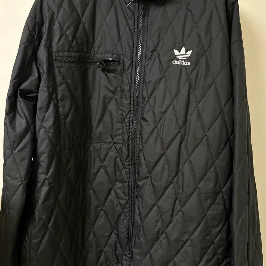 [BUNJANG] Adidas Firebird Quilting Jacket Black M / 아디다스 파이어버드 퀄팅 자켓 블랙 ㅣ M