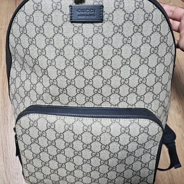 [BUNJANG] Gucci GG Supreme Backpack / 구찌 GG 수프림 백팩