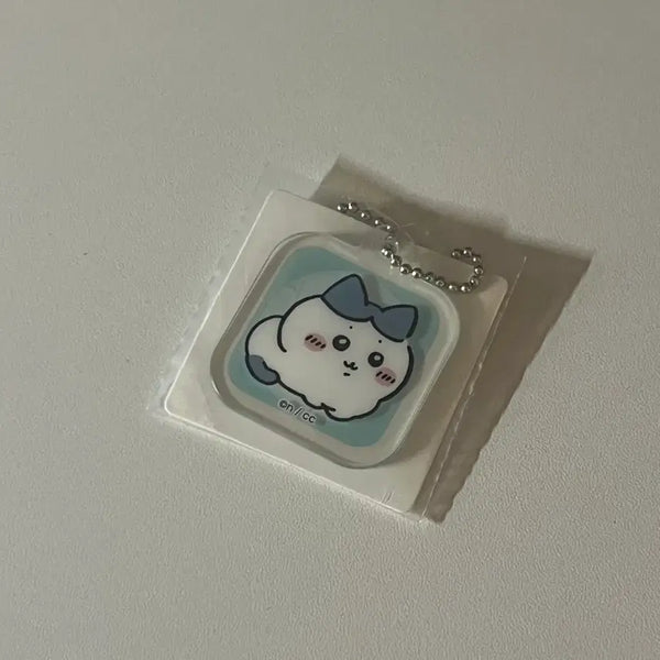 [BUNJANG] Chiikawa Random Acrylic Keyring Vol. 3 Hachiware / 치이카와 랜덤 아크릴 키링 3탄 하치와레