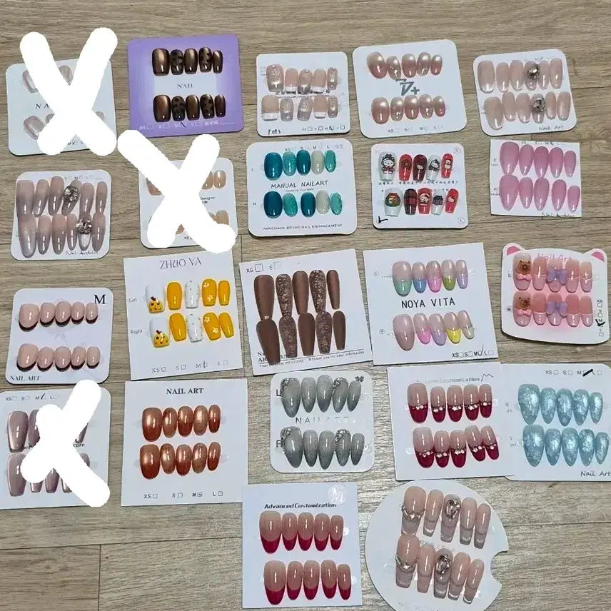 [BUNJANG] General Nail Tips - Size M / 일반 네일팁 M
