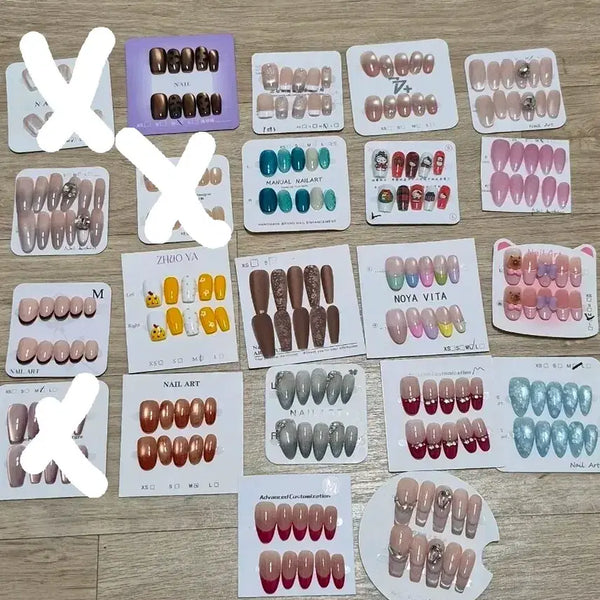 [BUNJANG] General Nail Tips - Size M / 일반 네일팁 M
