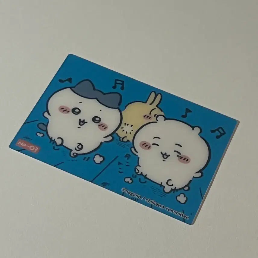 [BUNJANG] Chiikawa Hachiware Clear Card / 치이카와 하치와레 클리어 카드