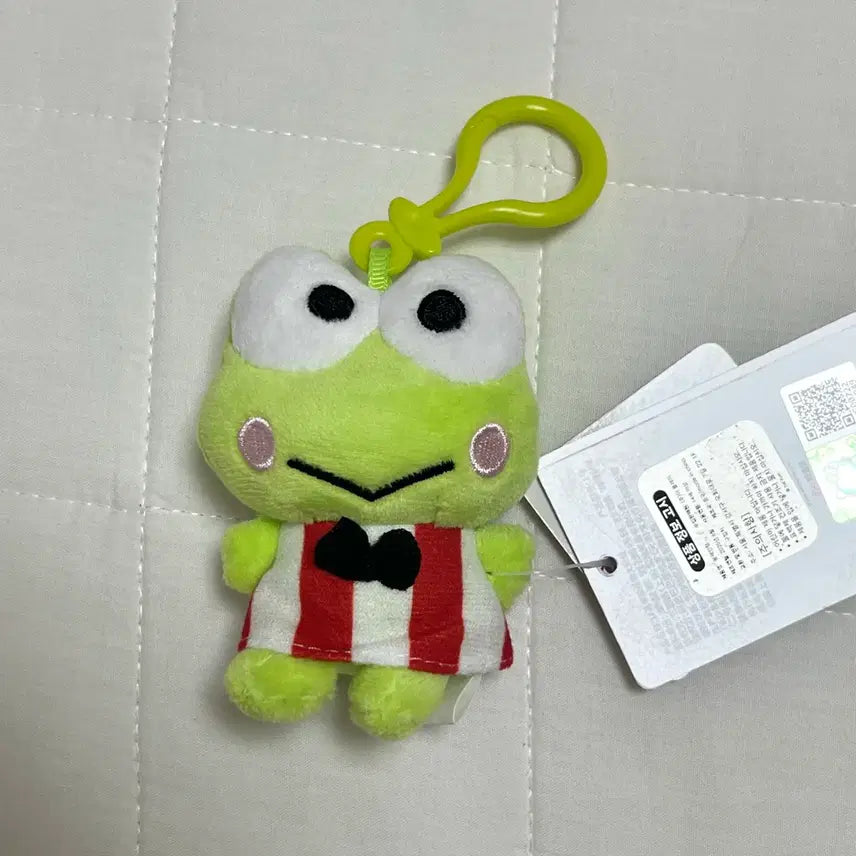 [BUNJANG] Sanrio Keroppi Keychain Doll / 케로케로 케로피 산리오 키링 인형