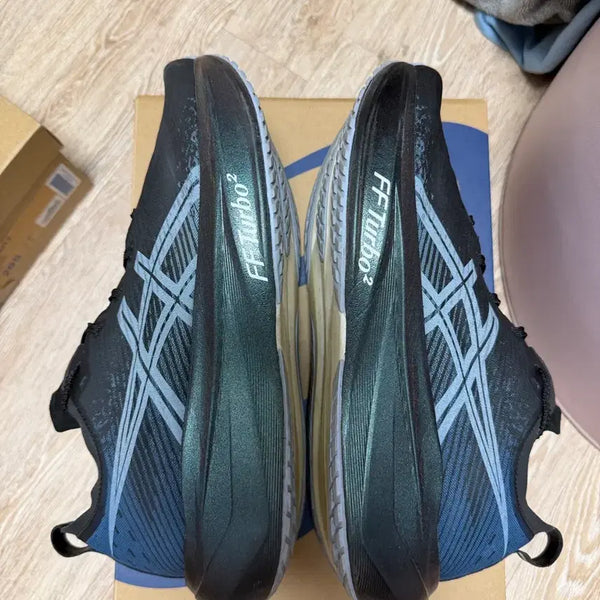 [BUNJANG] Asics Megablast Black Running Shoes / 아식스 메가블라스트 블랙 290