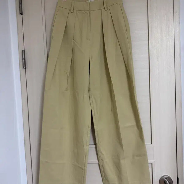 [BUNJANG] Refleur Cotton Pants / 새상품 도매택 refleur 면바지 허리둘레70cm