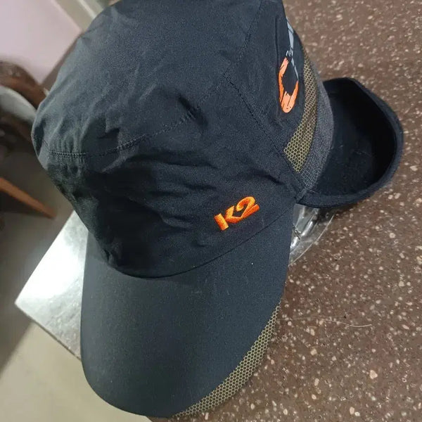 [BUNJANG] K2 Black Gore-Tex Earmuff Hat / K2 모자 블랙 고어텍스 귀달이 58