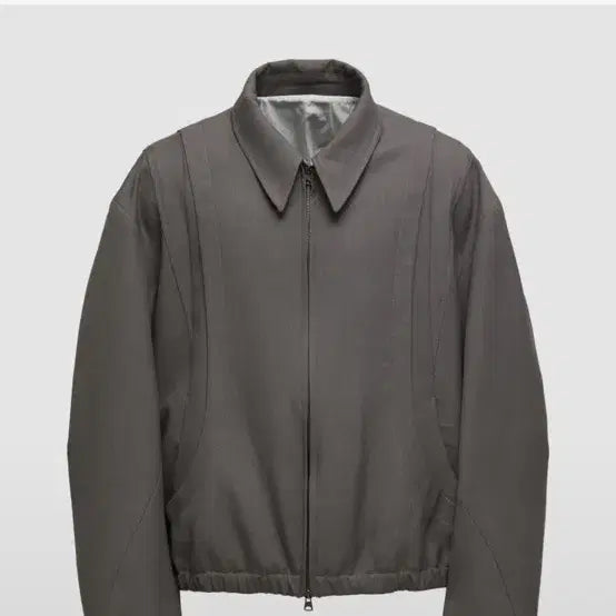 [BUNJANG] COOR Wool Blouson Mélange Top M / 쿠어 울 블루종 자켓 멜란지토프M