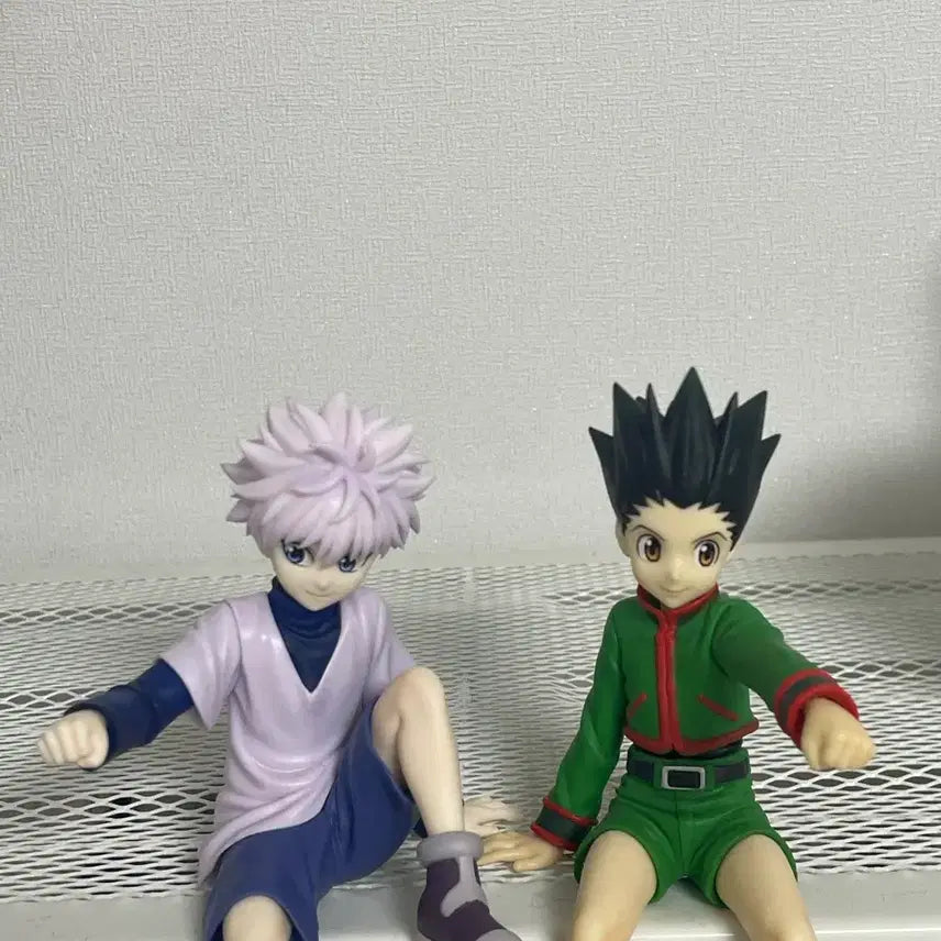 [BUNJANG] Hunter x Hunter Gon & Killua Noodle Stopper Figure Bundle Set / 헌터x헌터 피규어 곤 키르아 누들스토퍼 일괄판매/박스O