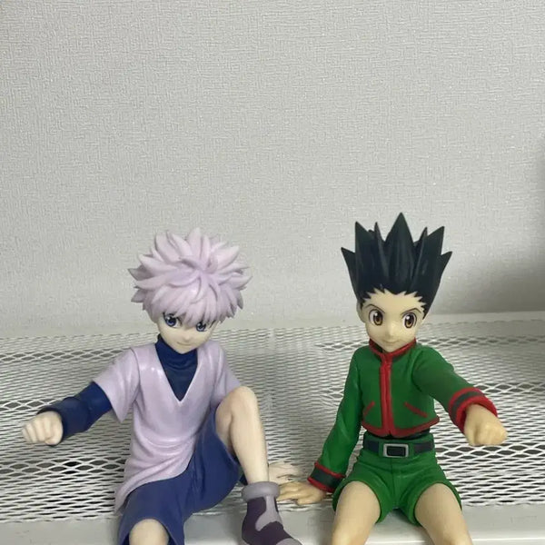 [BUNJANG] Hunter x Hunter Gon & Killua Noodle Stopper Figure Bundle Set / 헌터x헌터 피규어 곤 키르아 누들스토퍼 일괄판매/박스O