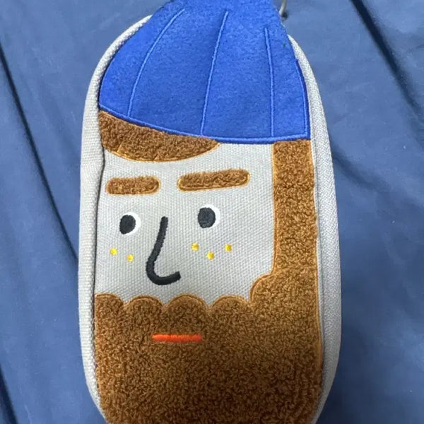 [BUNJANG] Pencil Case Pouch / 아저씨 필통 파우치