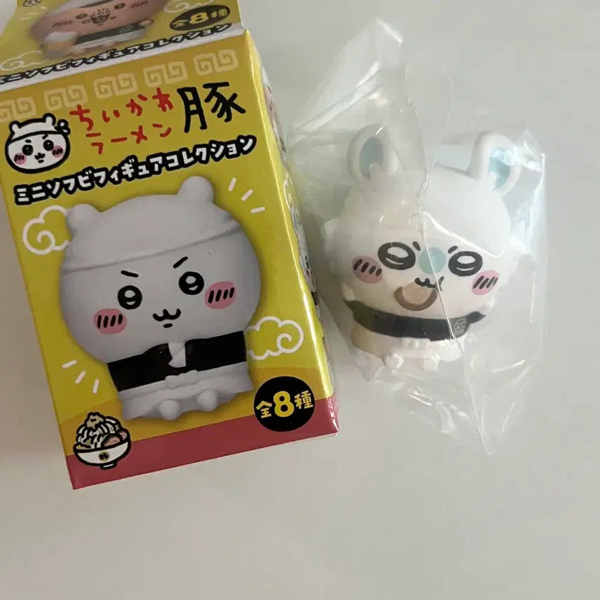 [BUNJANG] Chiikawa Ramen Sofubi Momonga / 치이카와 라멘 소프비 모몽가