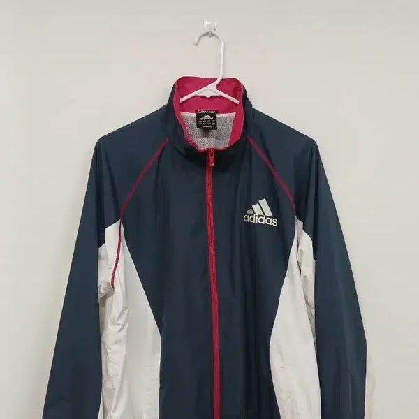[BUNJANG] Adidas Windbreaker Navy/White / 아디다스 바람막이 네이비/화이트