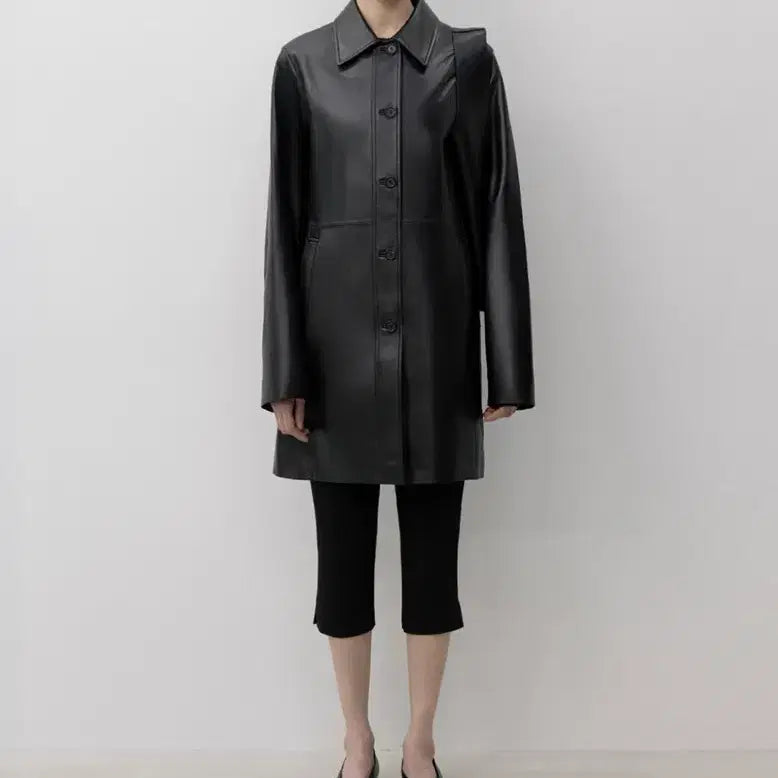 [BUNJANG] LFM Lambskin Leather Jacket Black / LFM 램스킨 레더 자켓 블랙