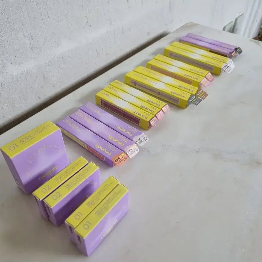 [BUNJANG] Tooedit Cosmetics Variety Pack / (19종)투에딧 화장품 (팩트 컨실러 아이라이너 글레이즈 ....)