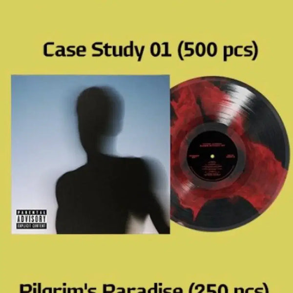 [BUNJANG] Daniel Caesar Case Study 01 Limited Edition Vinyl (Red & Black Marble) / 다니엘시저 case study 01 LP 500장 한정