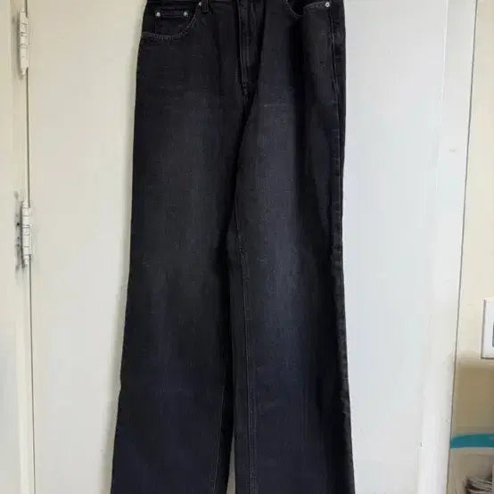 [BUNJANG] Benuet Black Denim Long M / Benuet 베뉴엣 블랙 데님