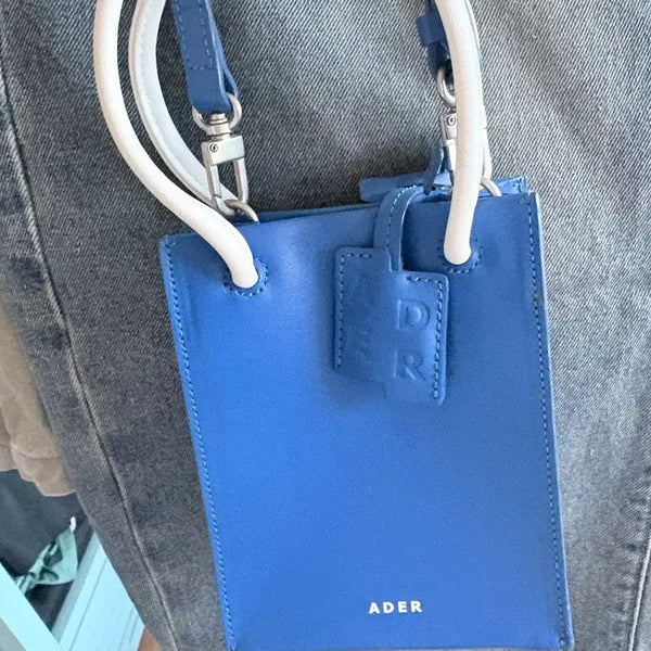 [BUNJANG] Ader Error Mini Shopper Bag Blue / 아더에러 미니 쇼퍼백