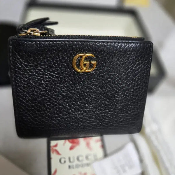 [BUNJANG] Gucci GG Bifold Wallet Coin Purse / (백화점/정품/여성) 구찌 GG 반지갑  구찌 동전 지갑 /무배 당일출고