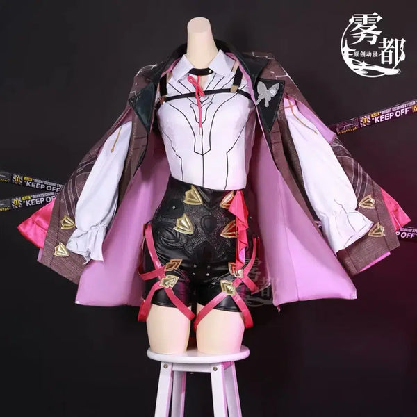 [BUNJANG] Honkai Star Rail Kafka Cosplay Full Set / 붕괴 스타레일 카프카 코스프레 의상 풀세트
