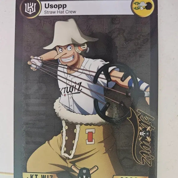 [BUNJANG] KT Wiz One Piece Usop Card / KT위즈 원피스카드 우솝
