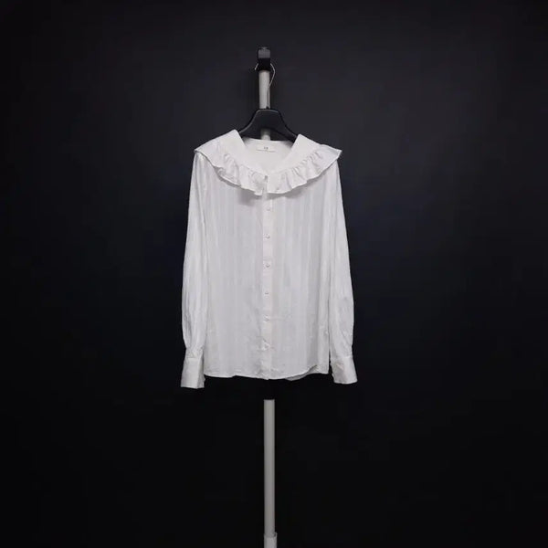[BUNJANG] It Misha Im Misha Spring/Summer Transitional Long Sleeve Blouse / 잇미샤 아임미샤 춘추 여름간절기 긴팔 블라우스 44 55