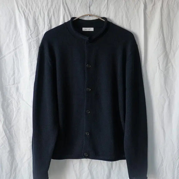 [BUNJANG] Sea Salt Loop Hem Cardigan Dark Navy / (4)씨솔트 루프햄 가디건 다크네이비 새상품