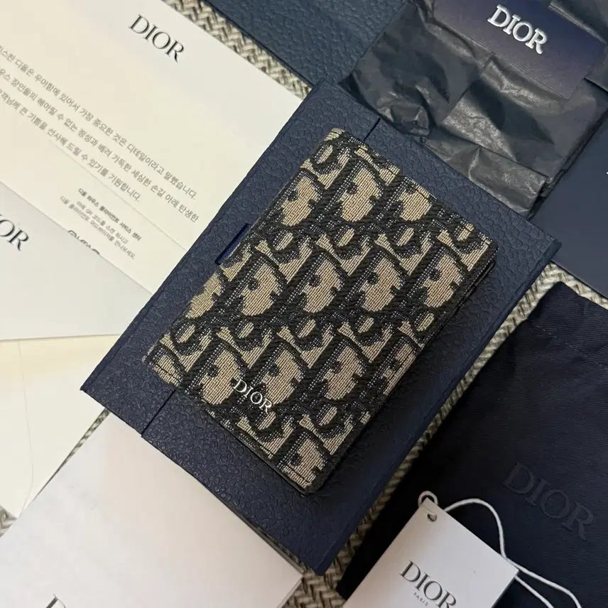 [BUNJANG] Dior Dior Oblique Organizer Beige / [26년] 디올 오블리크 오거나이저