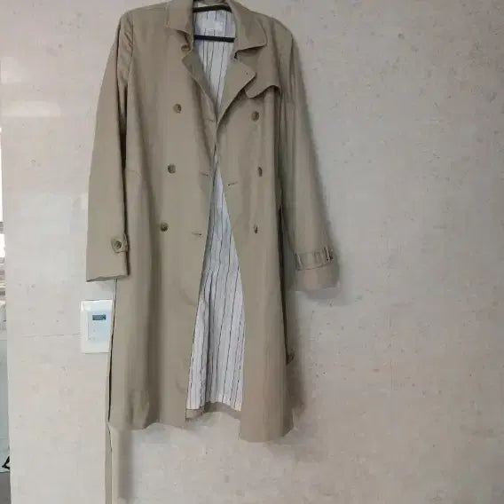 [BUNJANG] Nice Club Long Trench Coat / 나이스 클럽롱 트렌치코트