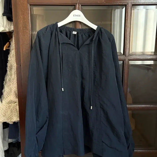 [BUNJANG] Ethos Crunch Blouse / 에토스 크런치 블라우스