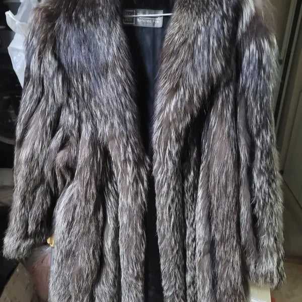 [BUNJANG] Saga Fox Fur Coat / 사가 폭스 코트