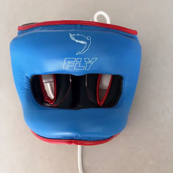 [BUNJANG] Fly Boxing Headgear Blue/Red XL / 플라이 복싱 헤드기어 블루 레드