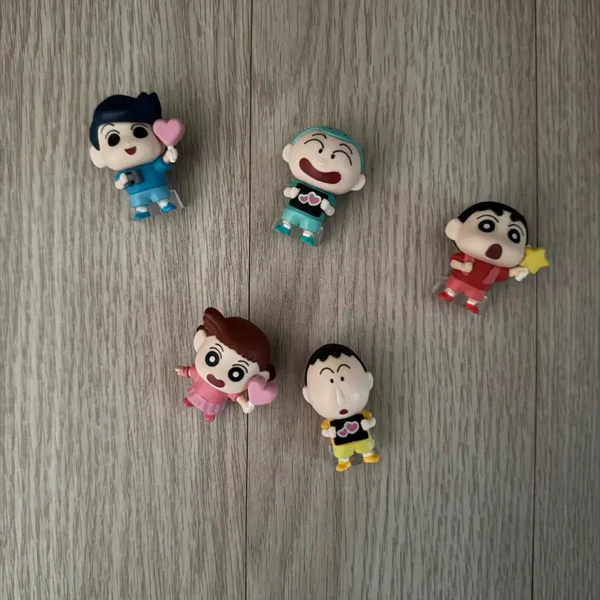 [BUNJANG] Crayon Shin-chan 5-Figure Set Bundle / 짱구는못말려 피규어 5종 세트 일괄