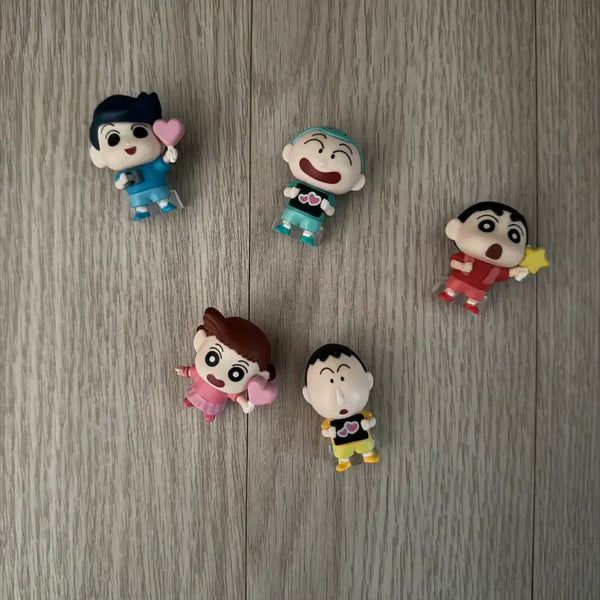 [BUNJANG] Crayon Shin-chan 5-Figure Set Bundle / 짱구는못말려 피규어 5종 세트 일괄