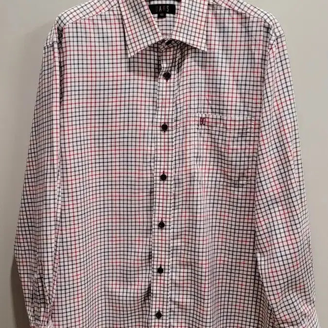 [BUNJANG] DAKS Check Pattern Men's Shirt / DAKS 체크 패턴 남성 셔츠