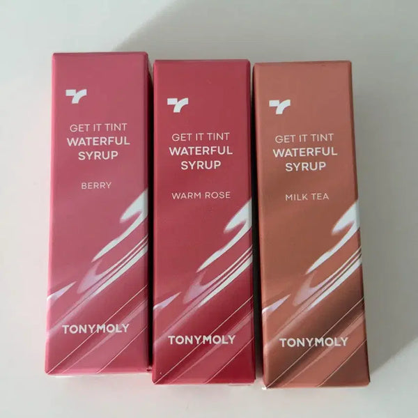 [BUNJANG] TONYMOLY Get It Tint Waterful Syrup Bundle Set / 토니모리 겟잇 틴트 워터풀 시럽 3종 일괄