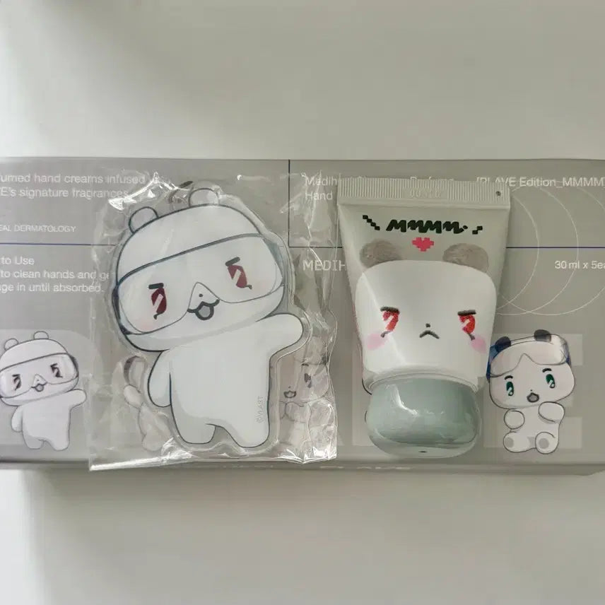 [BUNJANG] P.LAVE Eunho Mmemimu Mmemo Hand Cream & Mirror Set / 플레이브 은호 므메미무 므모 핸드크림 거울