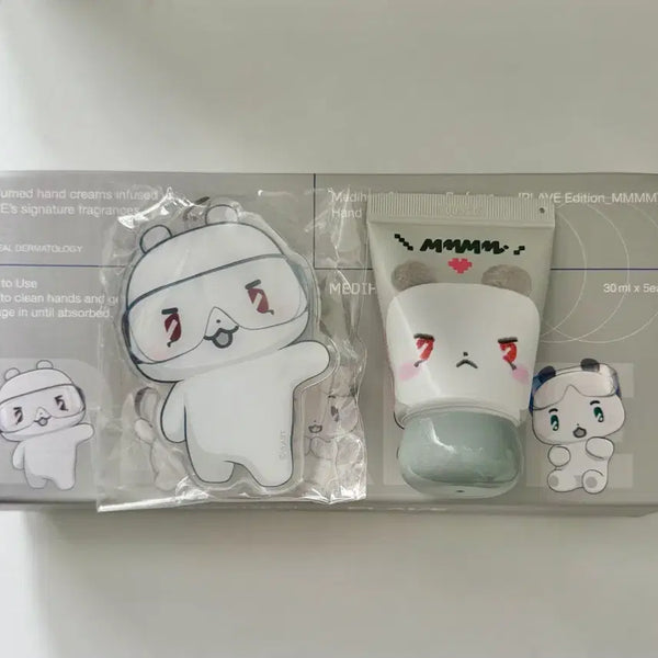 [BUNJANG] P.LAVE Eunho Mmemimu Mmemo Hand Cream & Mirror Set / 플레이브 은호 므메미무 므모 핸드크림 거울
